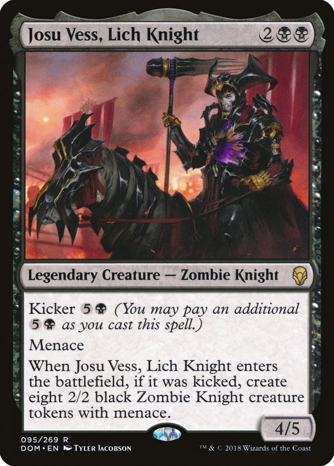 Josu Vess, Lich Knight [Dominaria] | Webway Games