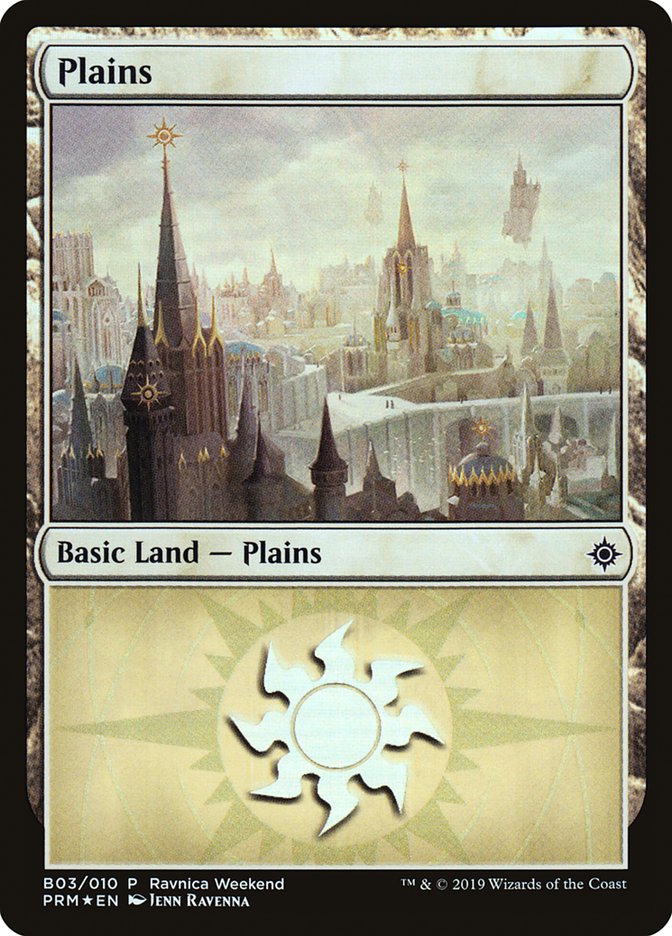 Plains (B03) [Ravnica Allegiance Guild Kit] | Webway Games