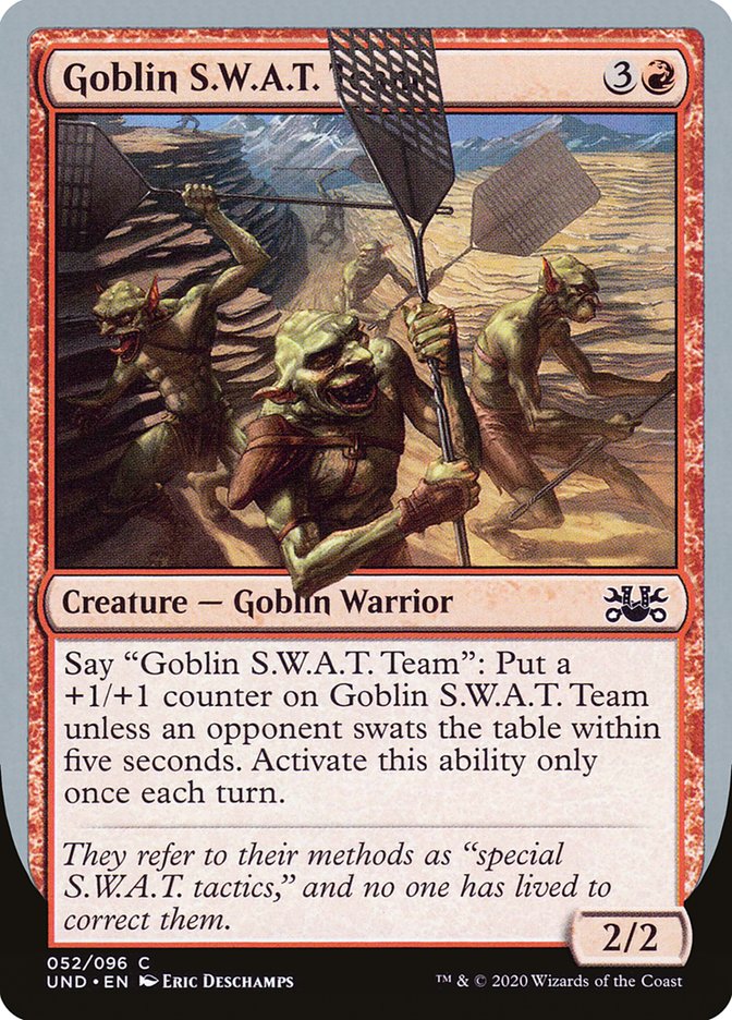 Goblin S.W.A.T. Team [Unsanctioned] | Webway Games