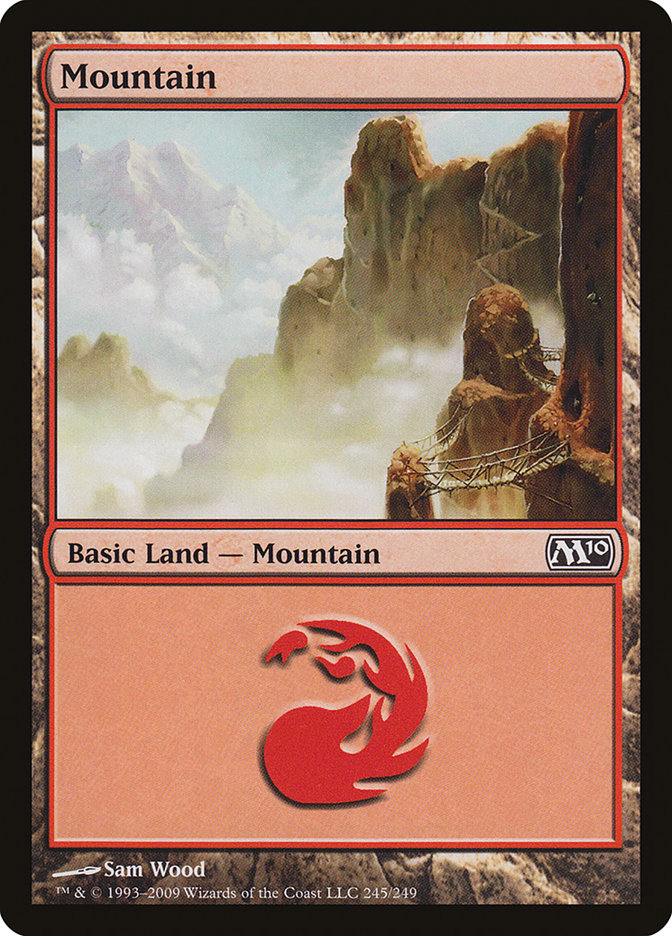 Mountain (#245) [Magic 2010] | Webway Games