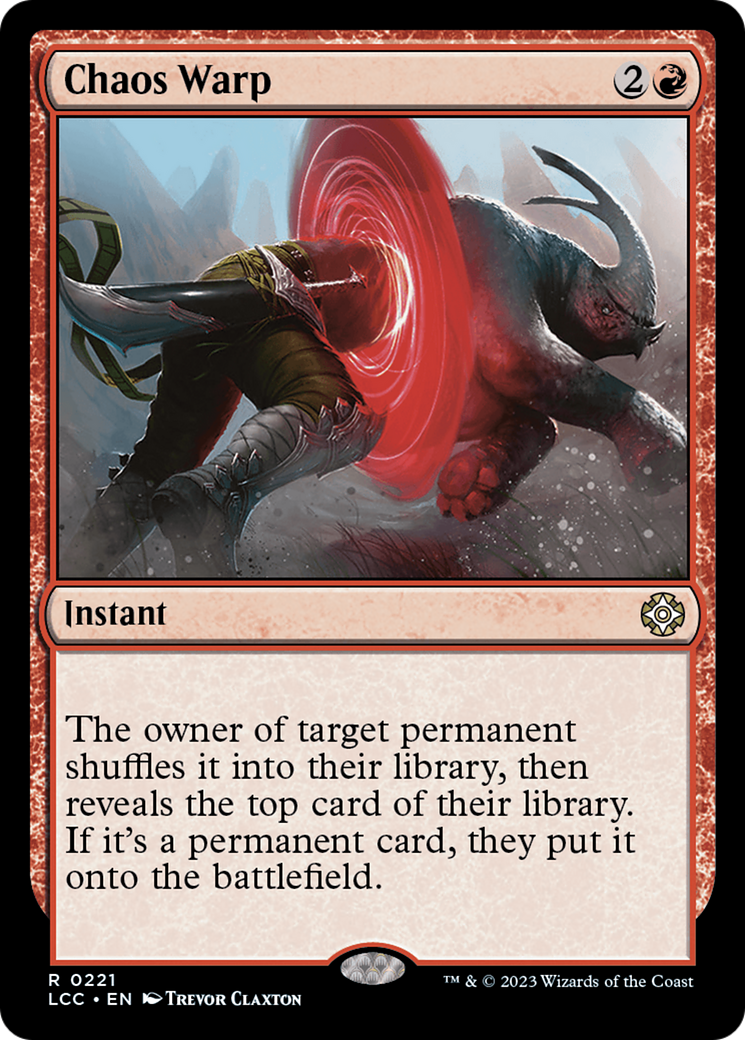 Chaos Warp [The Lost Caverns of Ixalan Commander] | Webway Games