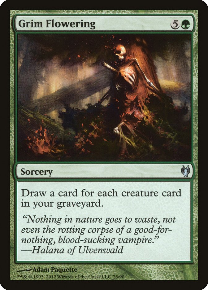 Grim Flowering [Duel Decks: Izzet vs. Golgari] | Webway Games
