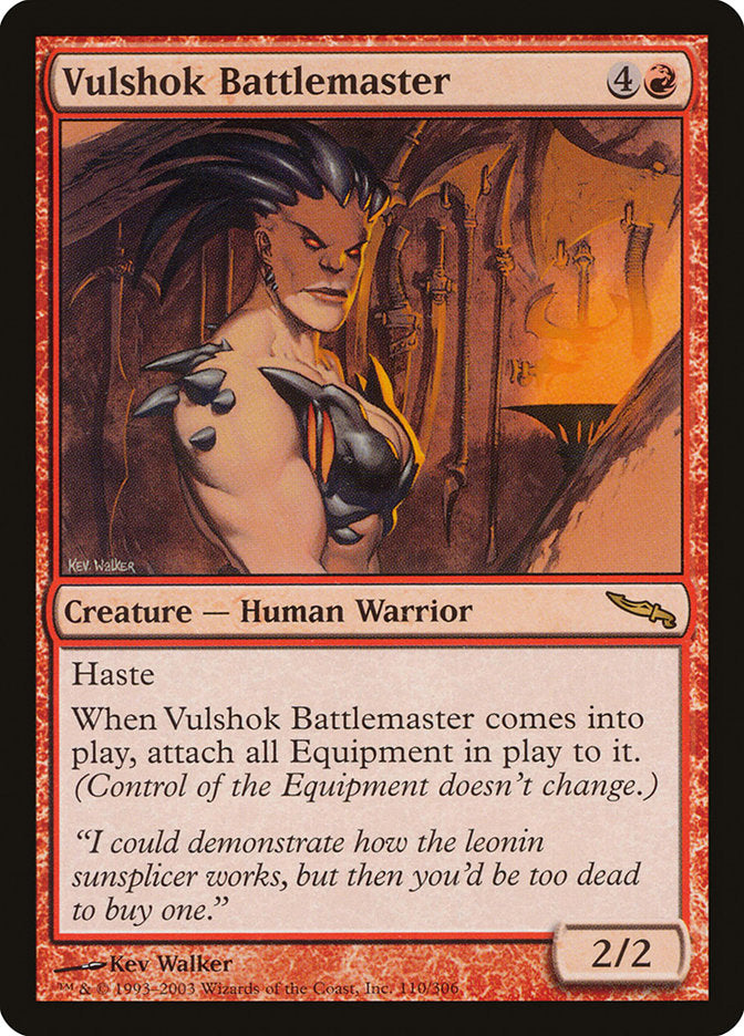 Vulshok Battlemaster [Mirrodin] | Webway Games