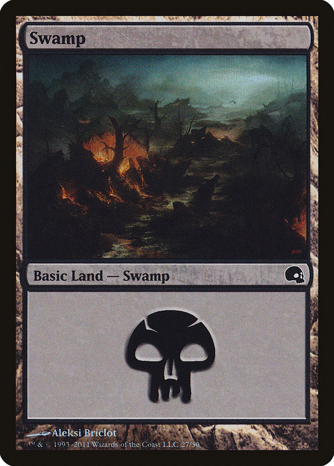 Swamp (#27) [Premium Deck Series: Graveborn] | Webway Games