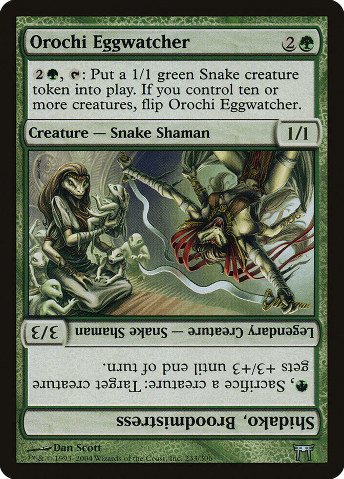 Orochi Eggwatcher // Shidako, Broodmistress [Champions of Kamigawa] | Webway Games