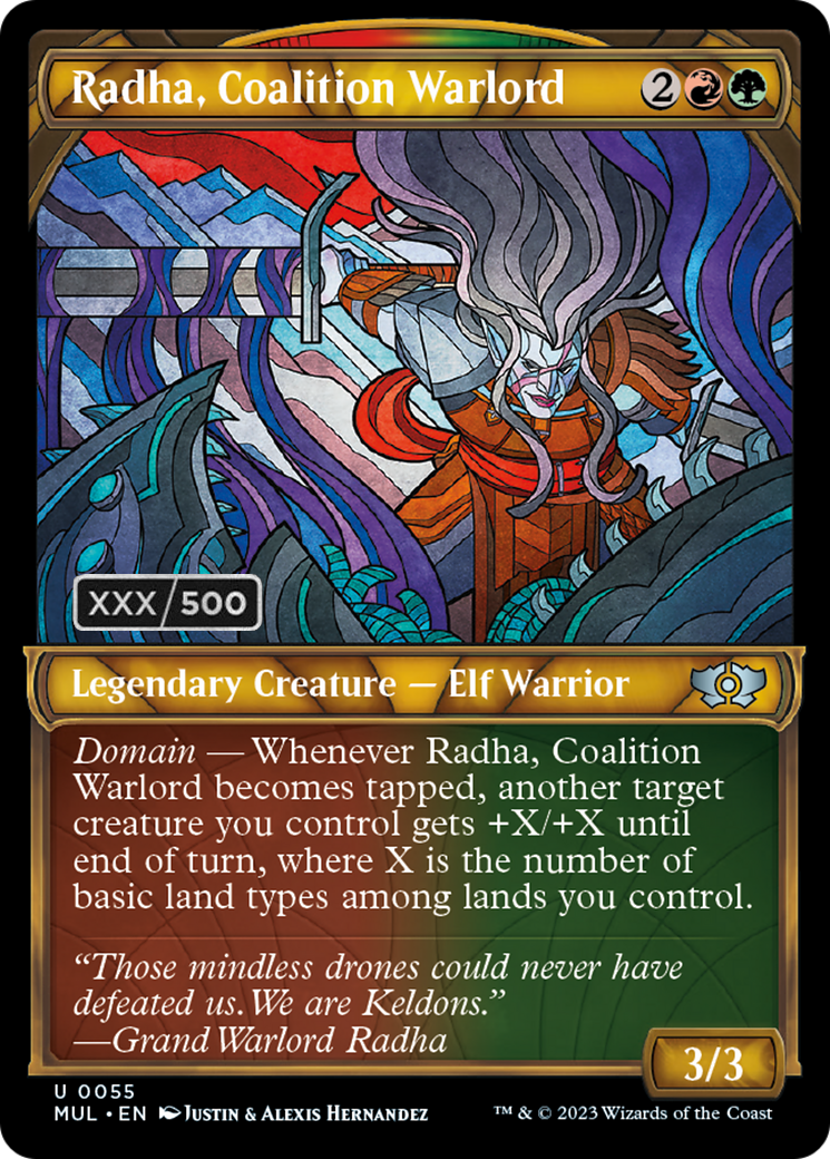 Radha, Coalition Warlord (Serialized) [Multiverse Legends] | Webway Games