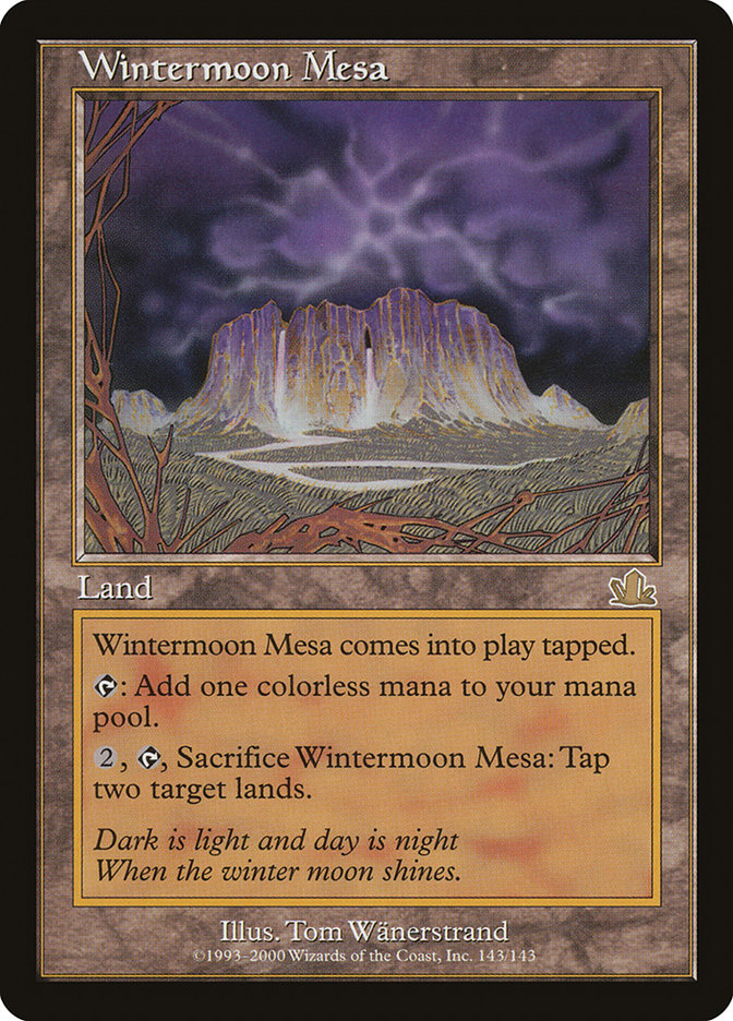 Wintermoon Mesa [Prophecy] | Webway Games