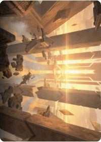 Skyclave Basilica Art Card [Zendikar Rising Art Series] | Webway Games