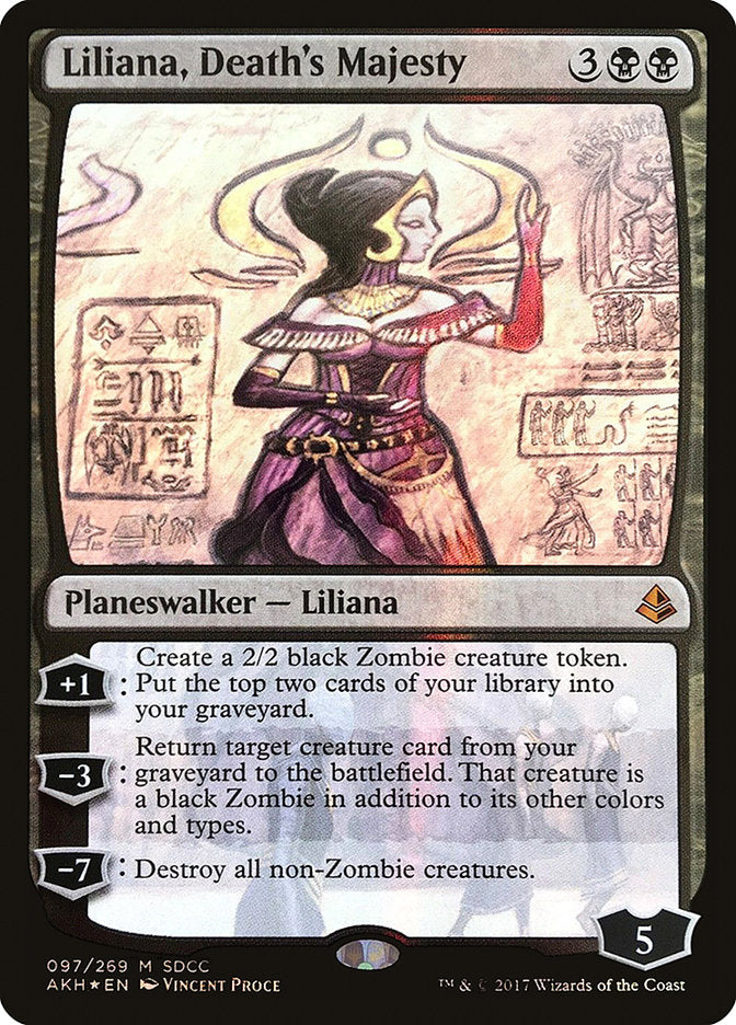 Liliana, Death's Majesty [San Diego Comic-Con 2017] | Webway Games