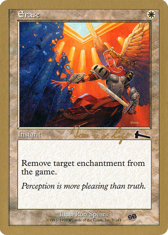 Erase (Tom van de Logt) (SB) [World Championship Decks 2000] | Webway Games