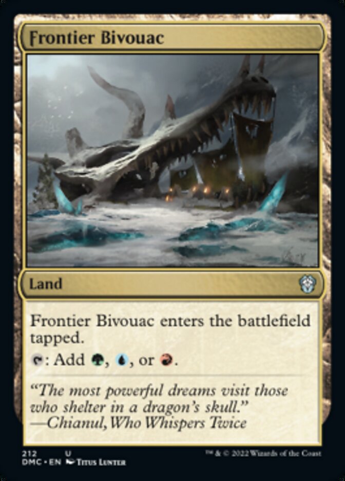 Frontier Bivouac [Dominaria United Commander] | Webway Games