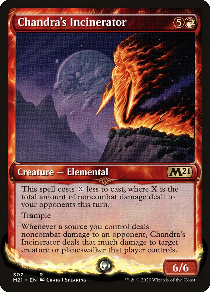 Chandra's Incinerator (Showcase) [Core Set 2021] | Webway Games