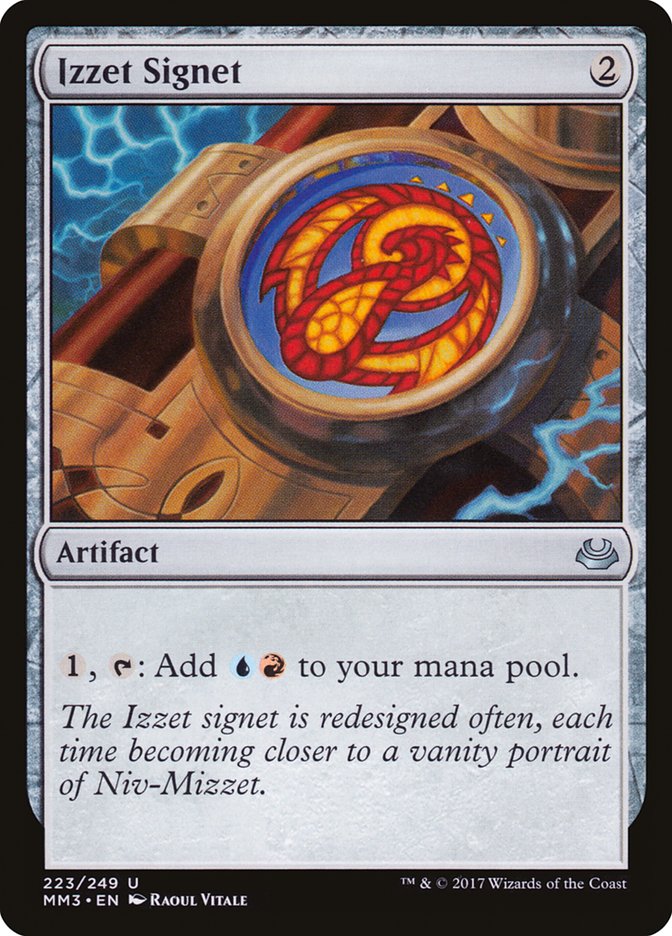 Izzet Signet [Modern Masters 2017] | Webway Games