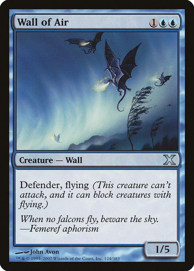 Wall of Air [Tenth Edition] | Webway Games
