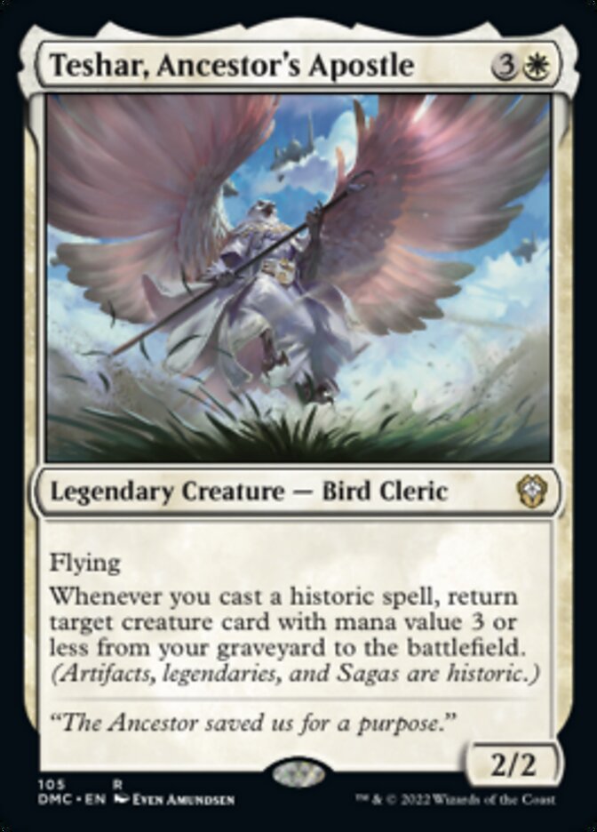 Teshar, Ancestor's Apostle [Dominaria United Commander] | Webway Games