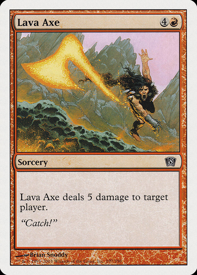 Lava Axe [Eighth Edition] | Webway Games