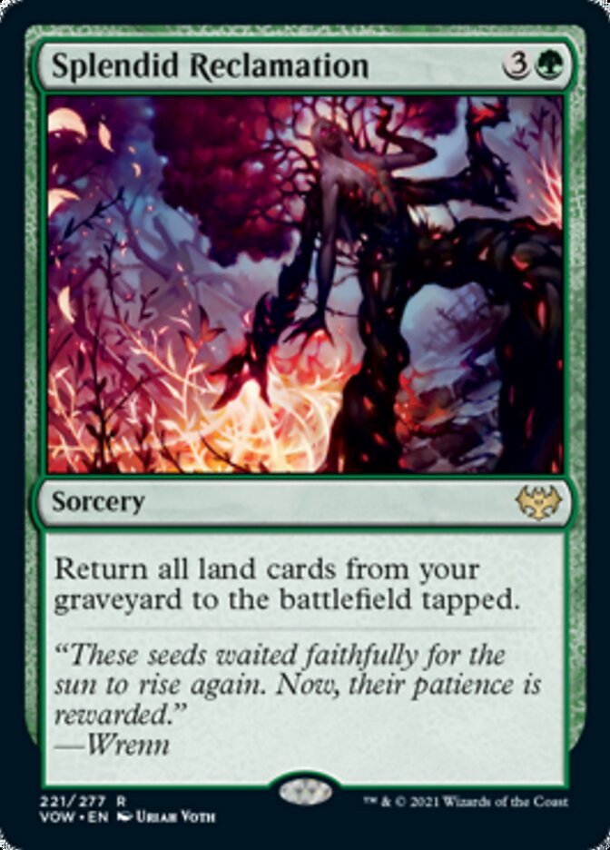Splendid Reclamation [Innistrad: Crimson Vow] | Webway Games