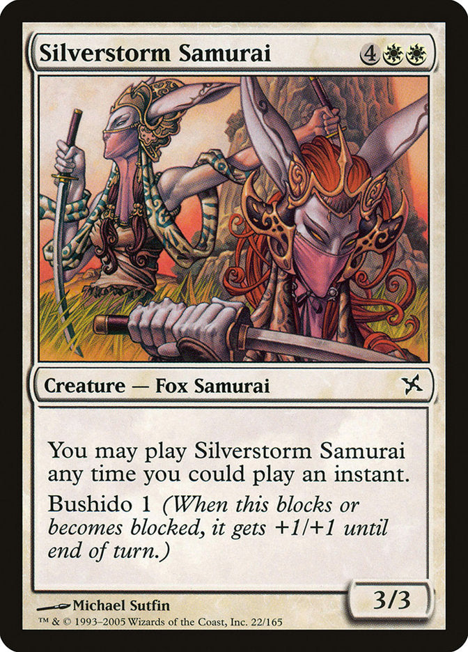 Silverstorm Samurai [Betrayers of Kamigawa] | Webway Games
