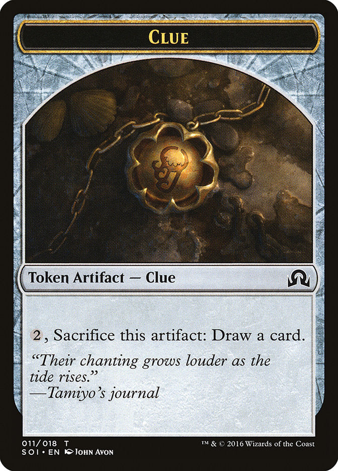 Clue (011/018) [Shadows over Innistrad Tokens] | Webway Games