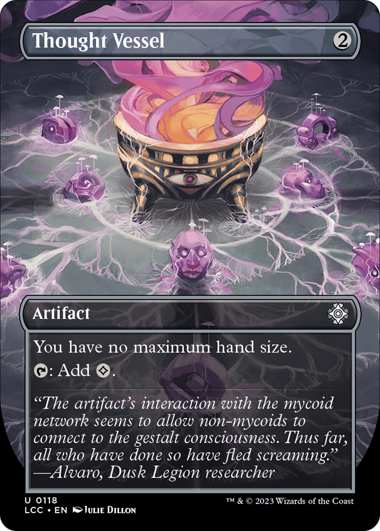 Thought Vessel (Borderless) [The Lost Caverns of Ixalan Commander] | Webway Games