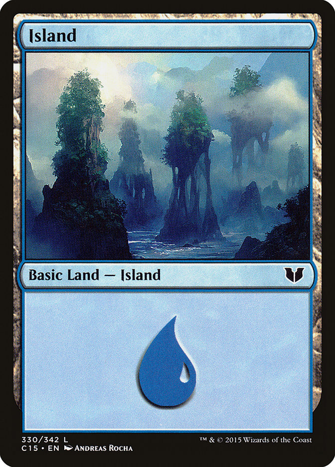 Island (#330) [Commander 2015] | Webway Games