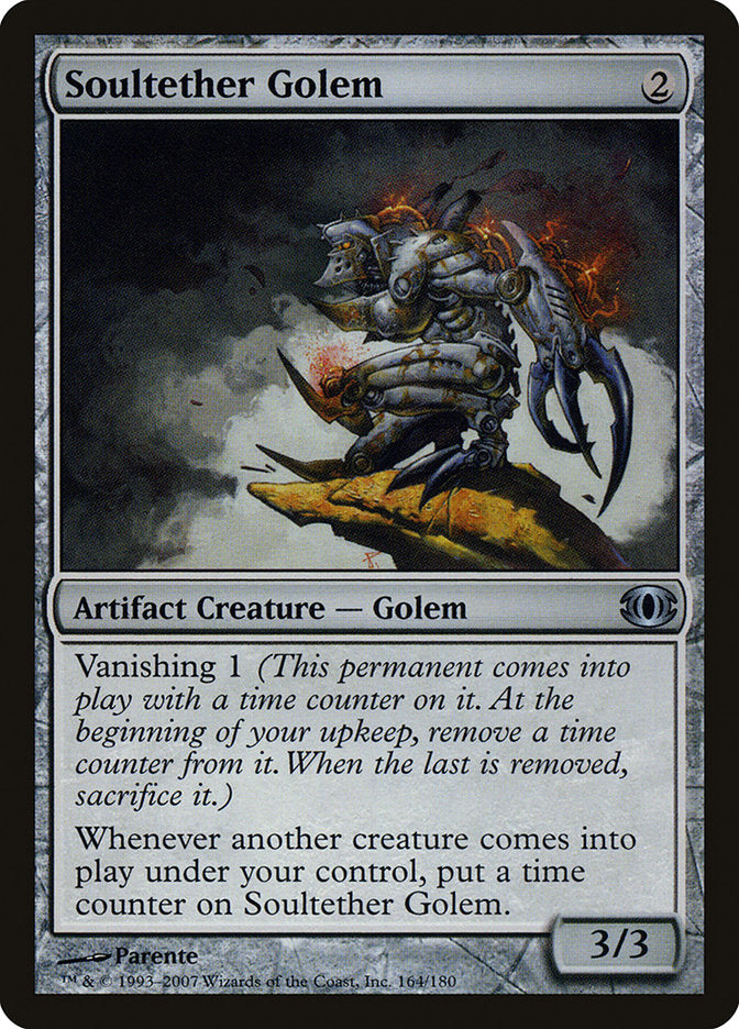Soultether Golem [Future Sight] | Webway Games