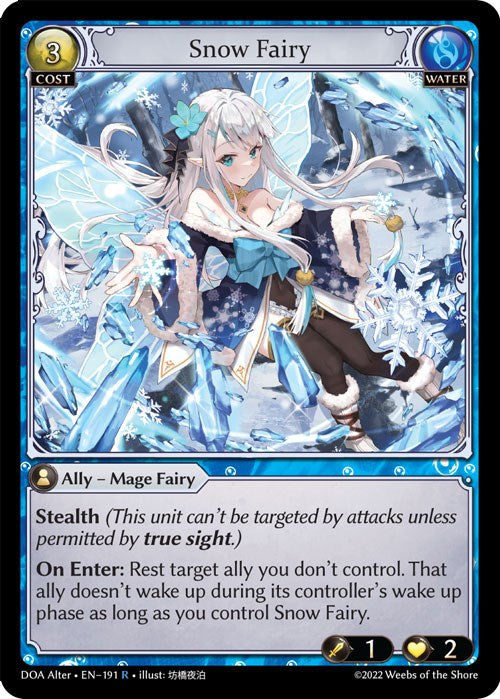 Snow Fairy (191) [Dawn of Ashes: Alter Edition] | Webway Games