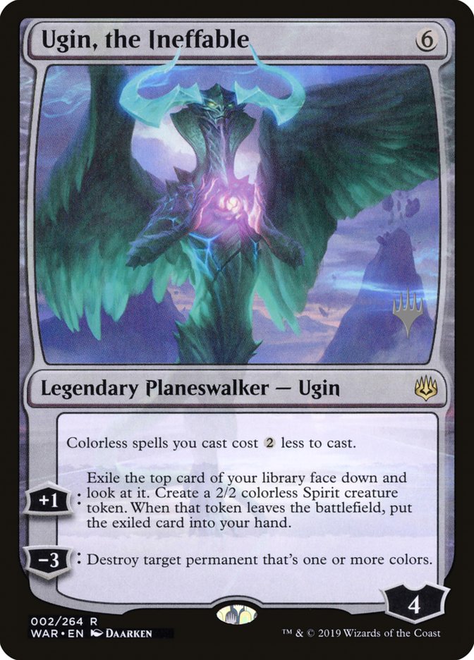 Ugin, the Ineffable (Promo Pack) [War of the Spark Promos] | Webway Games