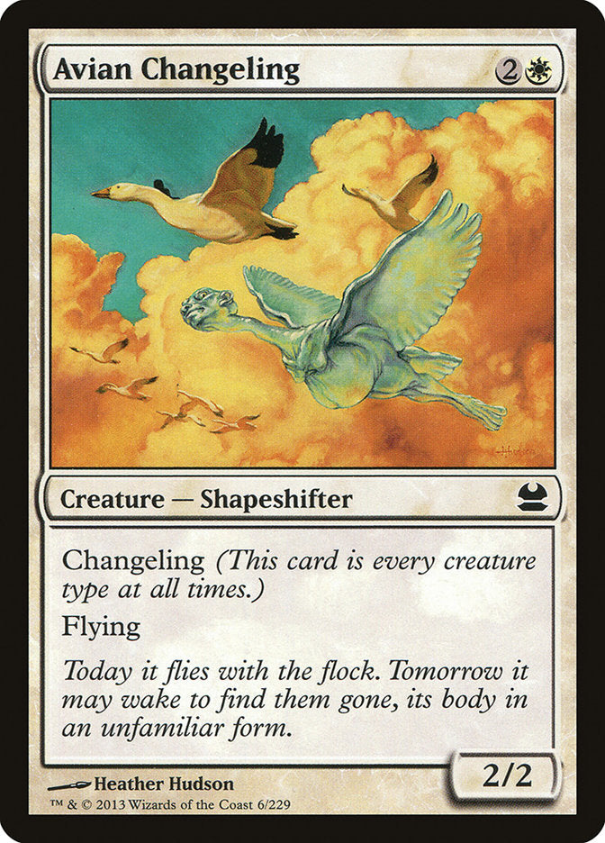 Avian Changeling [Modern Masters] | Webway Games