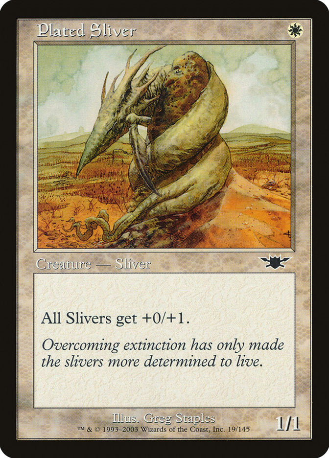 Plated Sliver [Legions] | Webway Games