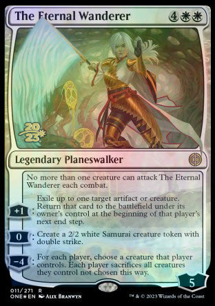 The Eternal Wanderer [Phyrexia: All Will Be One Prerelease Promos] | Webway Games