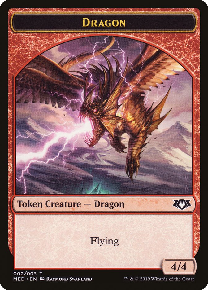 Dragon Token [Mythic Edition: War of the Spark] | Webway Games