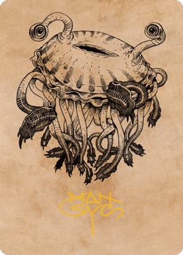 Gluntch, the Bestower Art Card (Gold-Stamped Signature) [Commander Legends: Battle for Baldur's Gate Art Series] | Webway Games