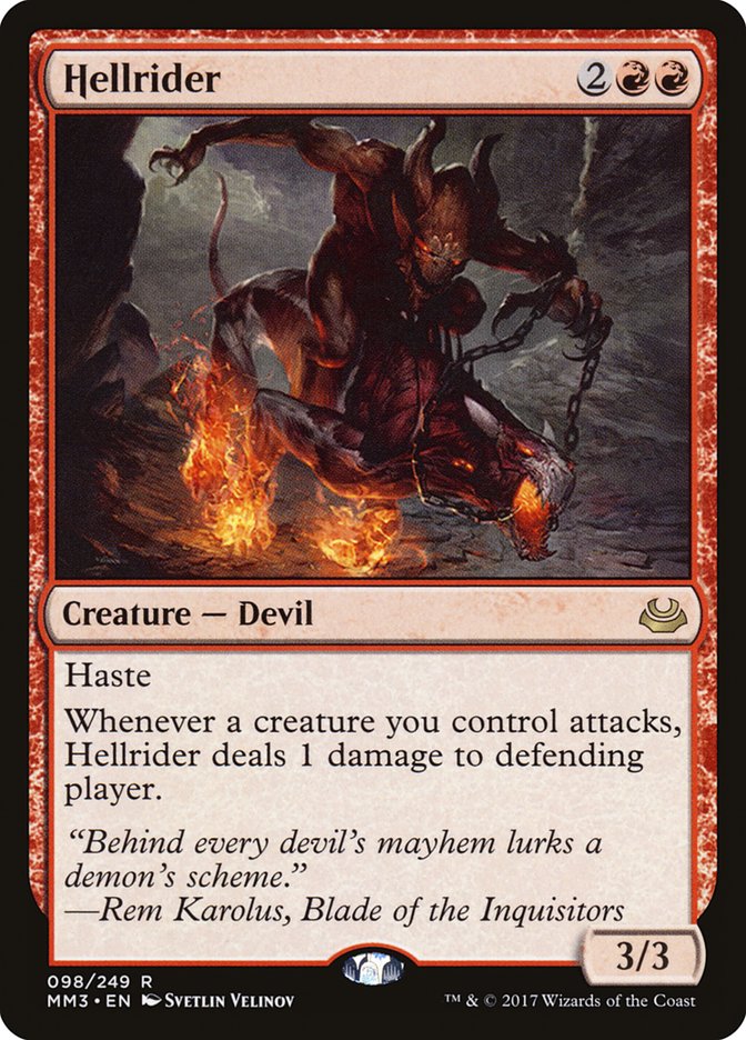 Hellrider [Modern Masters 2017] | Webway Games