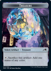 Spirit (002) // Treasure Double-sided Token [Kamigawa: Neon Dynasty Tokens] | Webway Games
