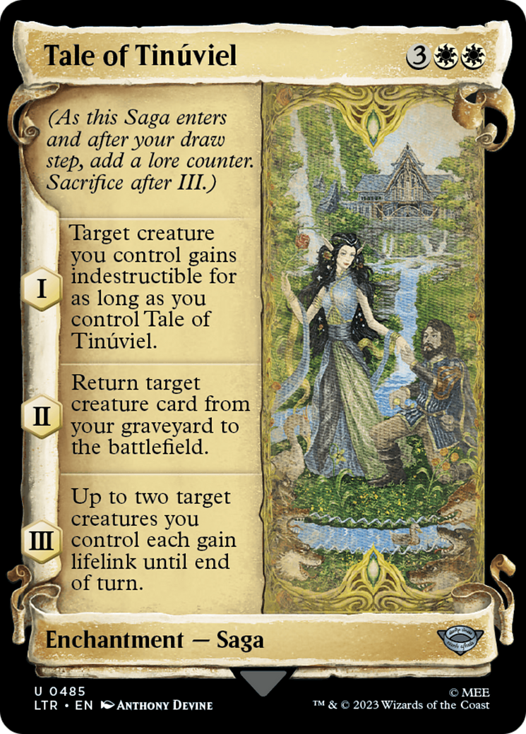 Tale of Tinuviel [The Lord of the Rings: Tales of Middle-Earth Showcase Scrolls] | Webway Games