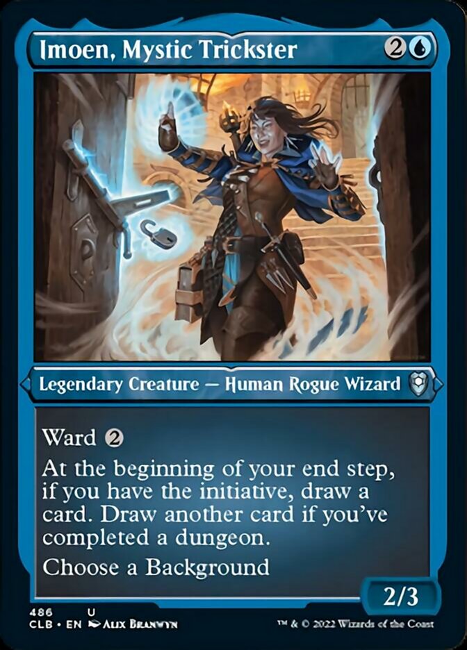 Imoen, Mystic Trickster (Foil Etched) [Commander Legends: Battle for Baldur's Gate] | Webway Games