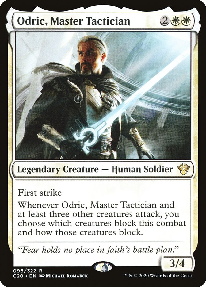Odric, Master Tactician [Commander 2020] | Webway Games