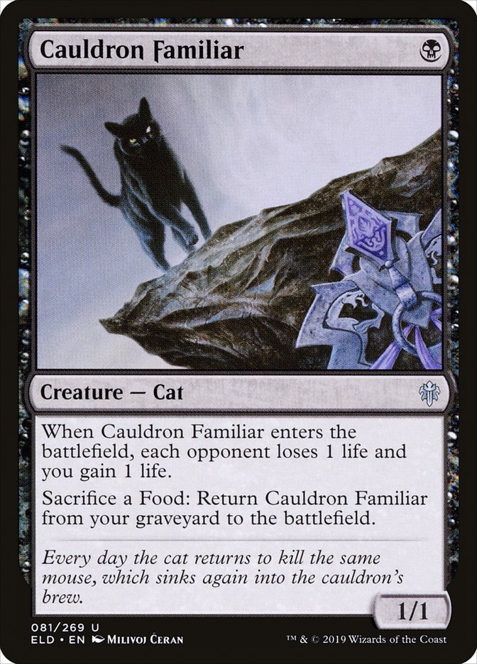 Cauldron Familiar [Throne of Eldraine] | Webway Games