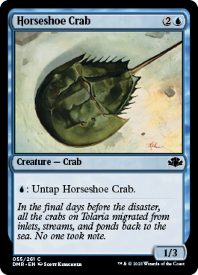 Horseshoe Crab [Dominaria Remastered] | Webway Games