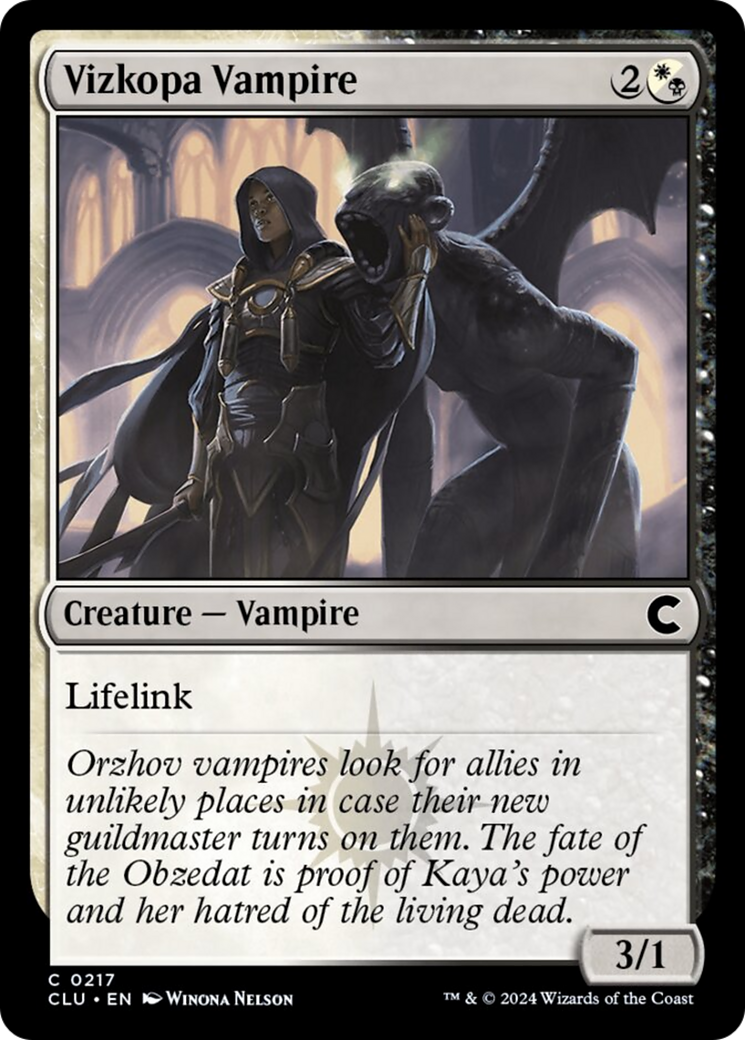 Vizkopa Vampire [Ravnica: Clue Edition] | Webway Games