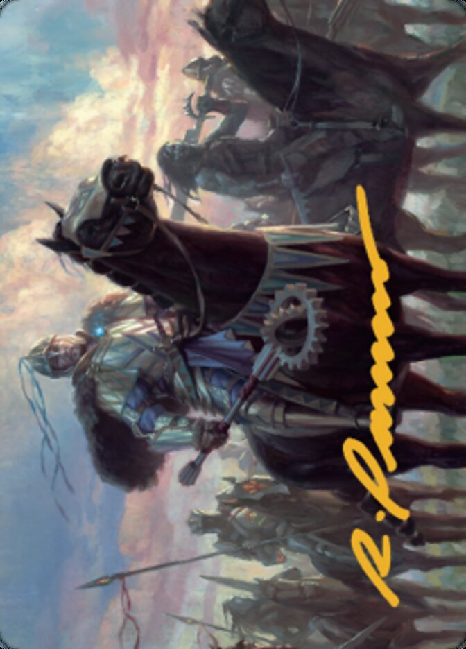Shanid, Sleepers' Scourge Art Card (Gold-Stamped Signature) [Dominaria United Art Series] | Webway Games