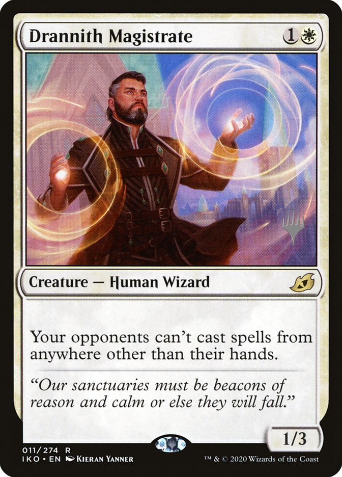 Drannith Magistrate (Promo Pack) [Ikoria: Lair of Behemoths Promos] | Webway Games