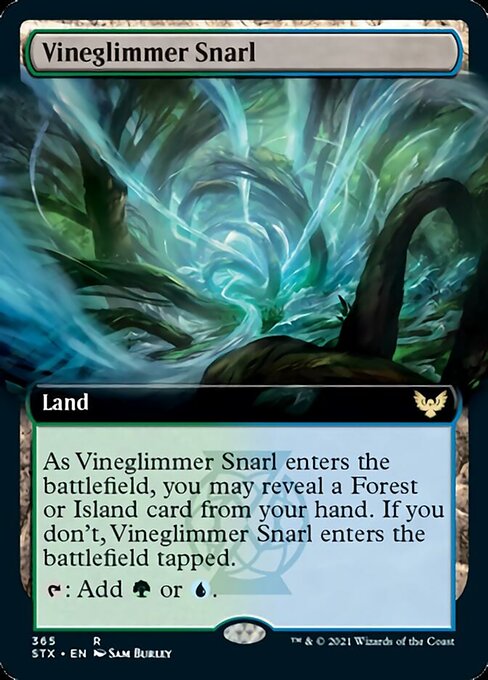 Vineglimmer Snarl (Extended) [Strixhaven: School of Mages] | Webway Games