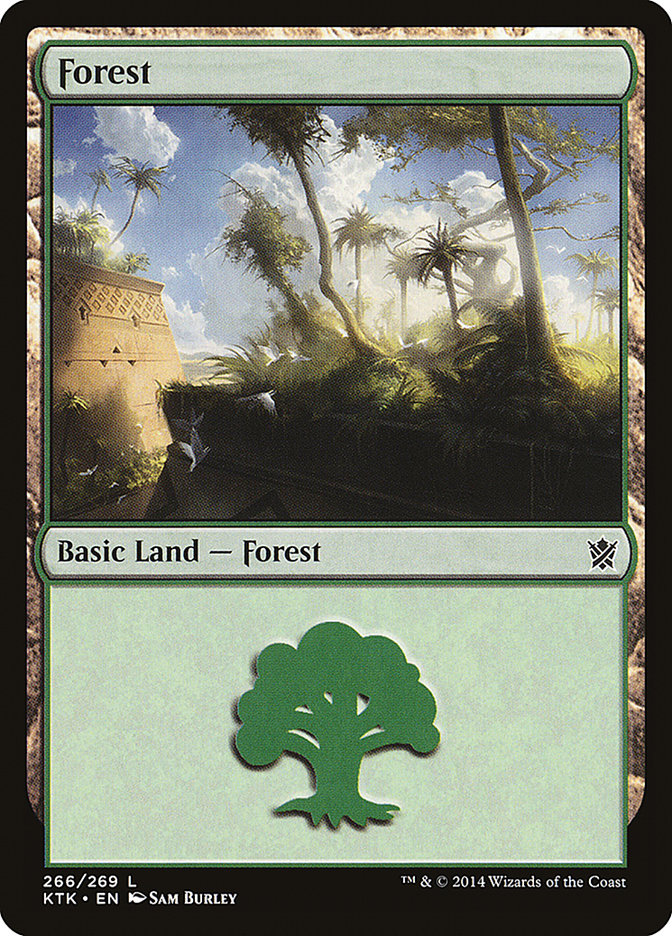 Forest (#266) [Khans of Tarkir] | Webway Games