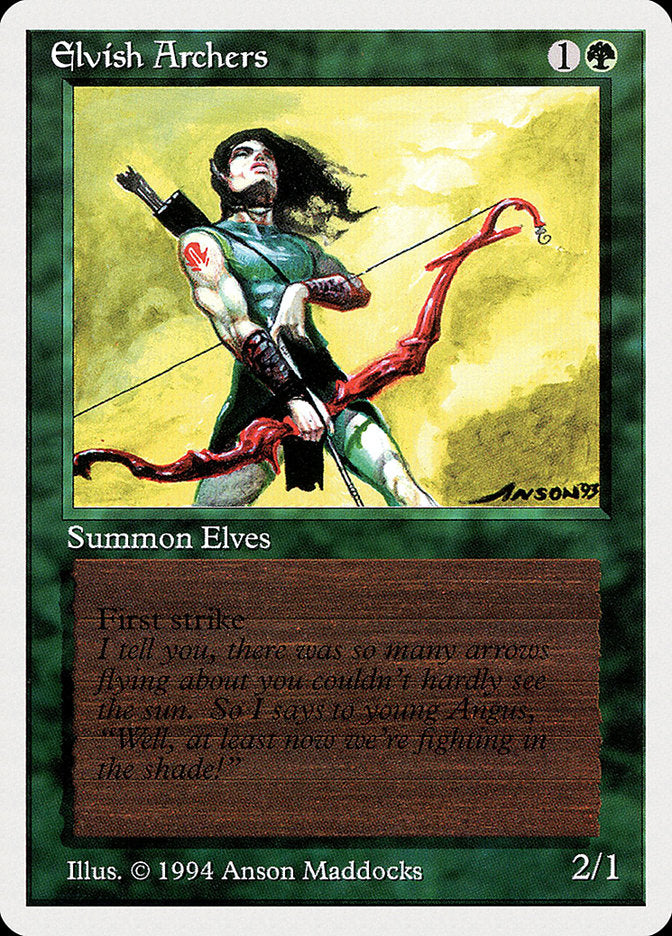 Elvish Archers [Summer Magic / Edgar] | Webway Games
