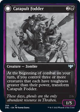 Catapult Fodder // Catapult Captain [Innistrad: Double Feature] | Webway Games
