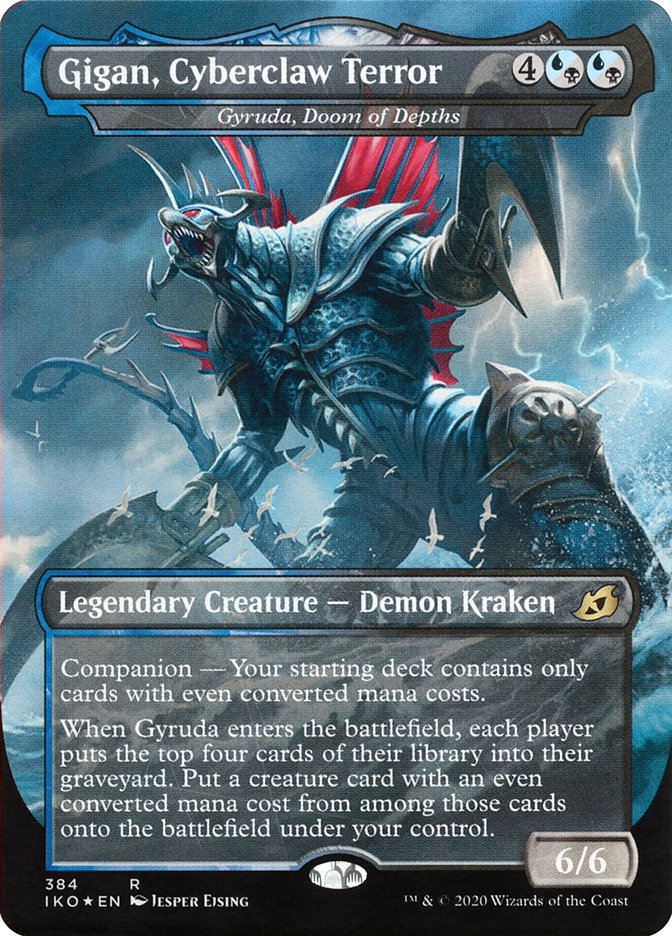 Gyruda, Doom of Depths - Gigan, Cyberclaw Terror (Godzilla Series) [Ikoria: Lair of Behemoths] | Webway Games