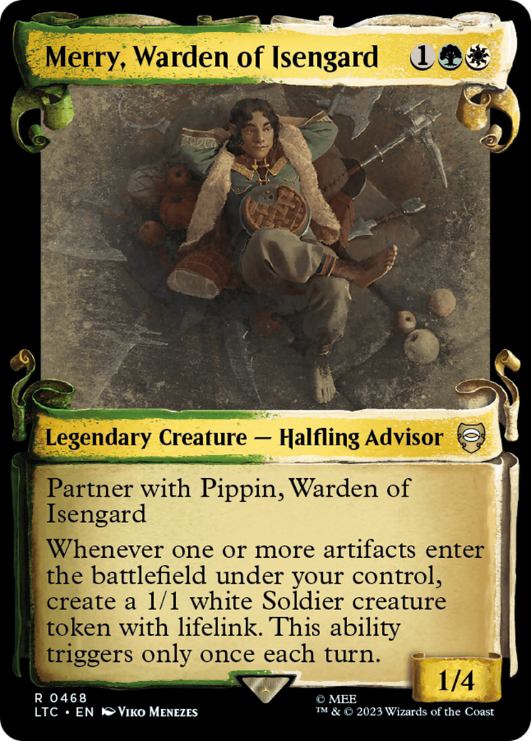 Merry, Warden of Isengard [The Lord of the Rings: Tales of Middle-Earth Commander Showcase Scrolls] | Webway Games