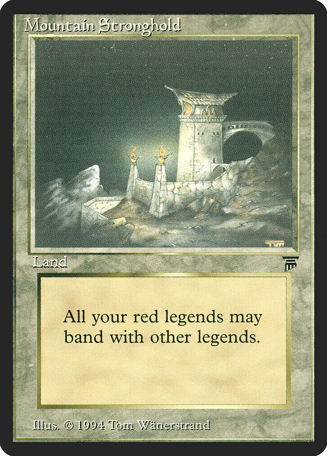 Mountain Stronghold [Legends] | Webway Games